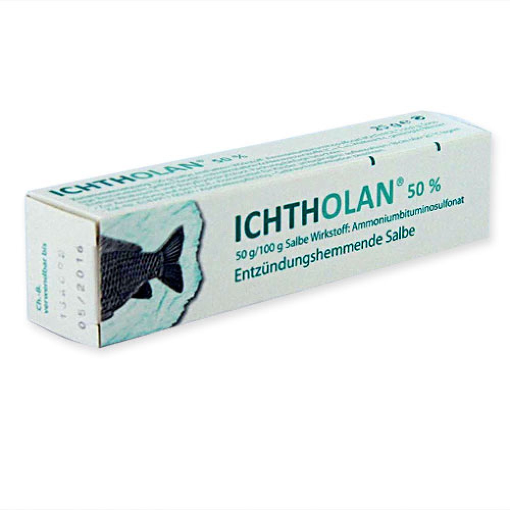 Ichtholan
50% Salbe, 25 g Ichtholan 50% Salbe, 25 g